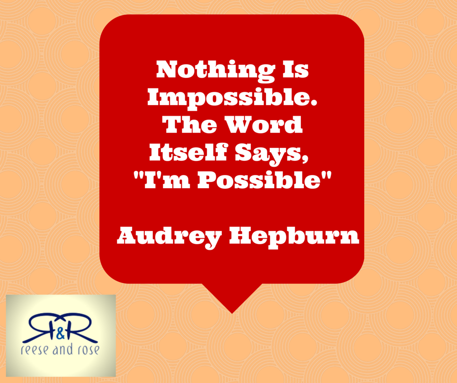 Nothing Is Impossible. The Word Itself