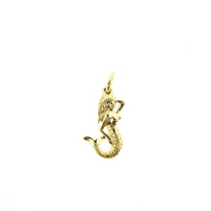 gold mermaid charm bracelet