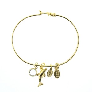 golden dolphin bracelet